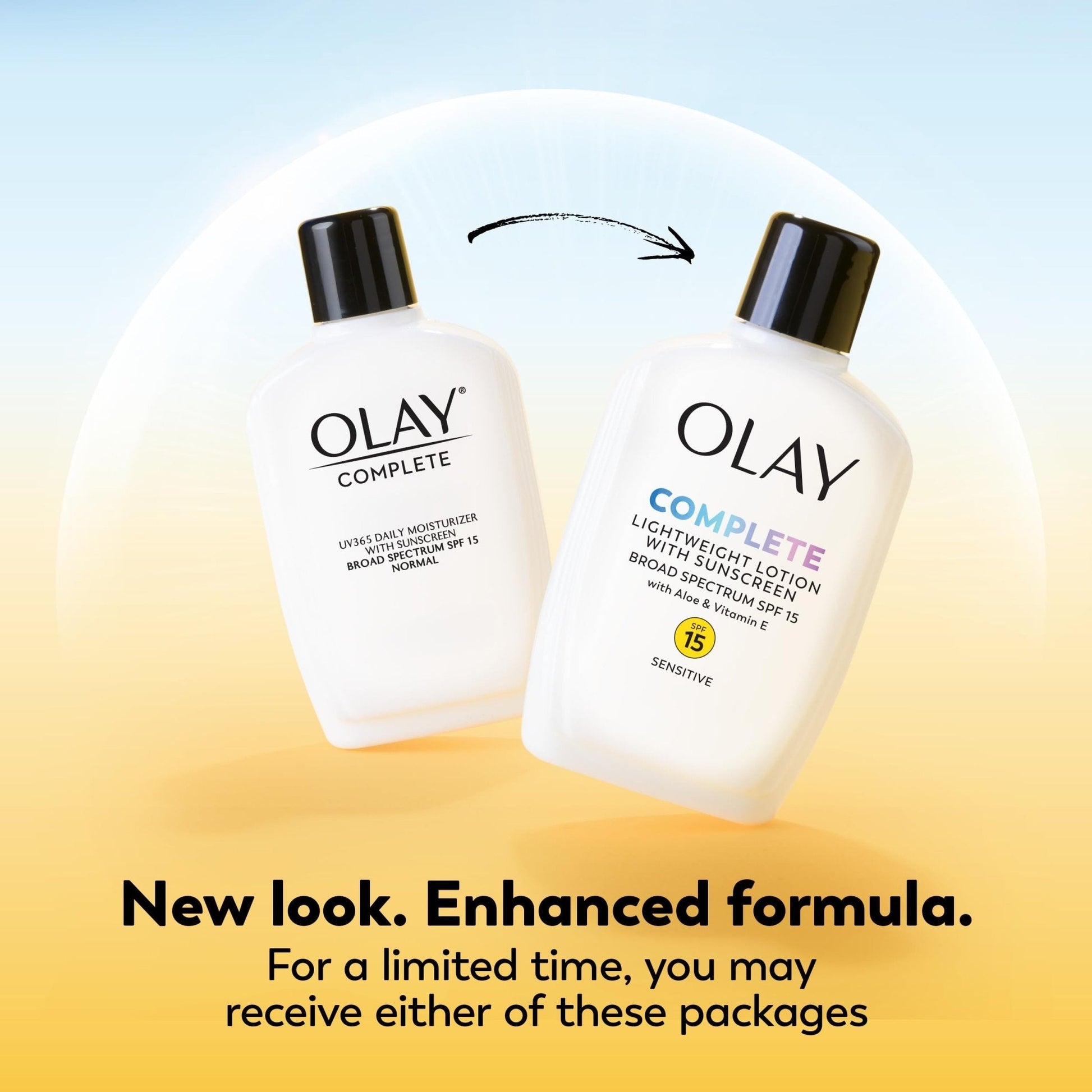 Olay Face Moisturizer, Complete All Day Moisturizer With Sunscreen Broad Spectrum SPF 15 - Sensitive, 4 fl. Oz, 1 unit - Maple Wellness Supplements