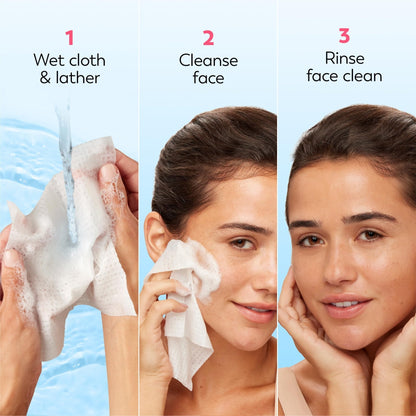 Olay Makeup Remover Wipes, Daily Facials Hydrating Face Cleanser for Normal to Dry Skin - Maple Wellness Supplements