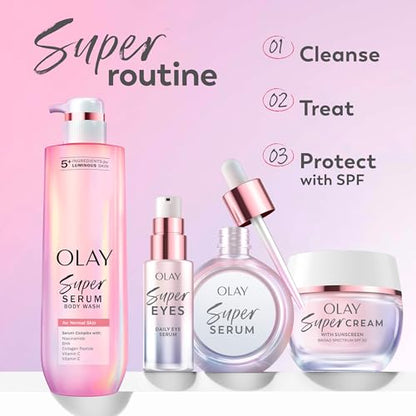 Olay Super Cream with Sunscreen SPF 30, Lightweight Face Moisturizer with Sun Protection - Maple Wellness Supplements