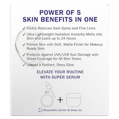 Olay Super Cream with Sunscreen SPF 30, Lightweight Face Moisturizer with Sun Protection - Maple Wellness Supplements