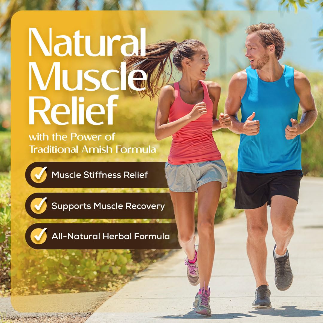Old Amish Muscle and Digestion Tonic Pack (Formerly: Stops Leg Cramps and Stops Acid Reflux) with Apple Cider Vinegar Bundle by Caleb Treeze - Maple Wellness Supplements
