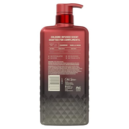 Old Spice Body Wash for Men, The Spice Alchemist Collection, 24/7 Cologne Infused Hydration, No Trade Off Formula - Maple Wellness Supplements