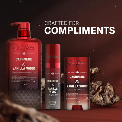 Old Spice Body Wash for Men, The Spice Alchemist Collection, 24/7 Cologne Infused Hydration, No Trade Off Formula - Maple Wellness Supplements
