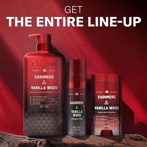 Old Spice Body Wash for Men, The Spice Alchemist Collection, 24/7 Cologne Infused Hydration, No Trade Off Formula - Maple Wellness Supplements