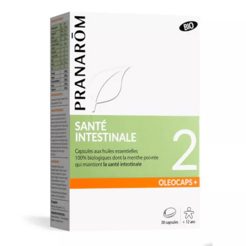Oleocaps + 2 BIO Santé intestinale 30 capsules PRANAROM - Maple Wellness Supplements