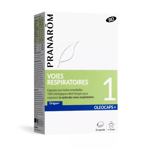OLEOCAPS+1 respiratory tracts PRANAROM - Maple Wellness Supplements