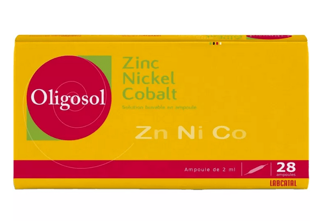 Oligosol Zinc Nickel Cobalt Zn Ni Co Labcatal 28 phials - Maple Wellness Supplements