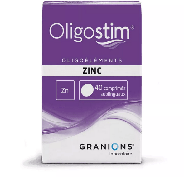 Oligostim Zinc 40 tablets Granions - Maple Wellness Supplements