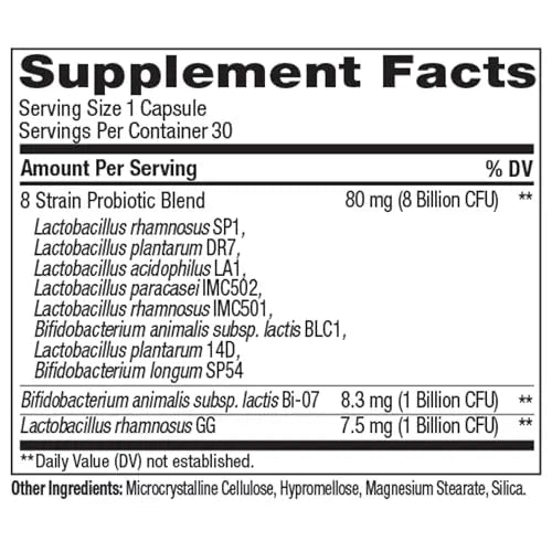 OLLY Big 10 Probiotic, Supports a Healthy Gut Microbiome,* 10 Billion CFUs, 30 Day Supply - 30 Count - Maple Wellness Supplements