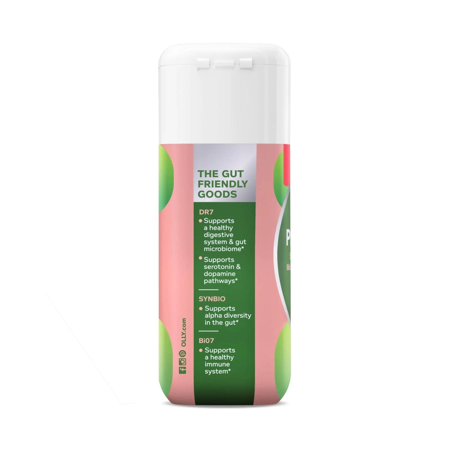 OLLY Big 10 Probiotic, Supports a Healthy Gut Microbiome,* 10 Billion CFUs, 30 Day Supply - 30 Count - Maple Wellness Supplements