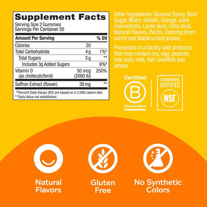OLLY Fiber Gummy Rings, 5g Prebiotic Fiber, FOS (Fructo-oligosaccharides), Digestive - Maple Wellness Supplements