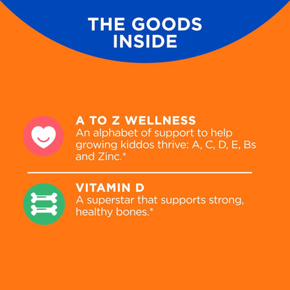 OLLY Kids Immunity Gummy, Immune Support, Wellmune, Elderberry, Vitamin C, Zinc & Kids Multivitamin Gummy Worms, Overall Health and Immune Support, Vitamins and Minerals A, C, D - Maple Wellness Supplements