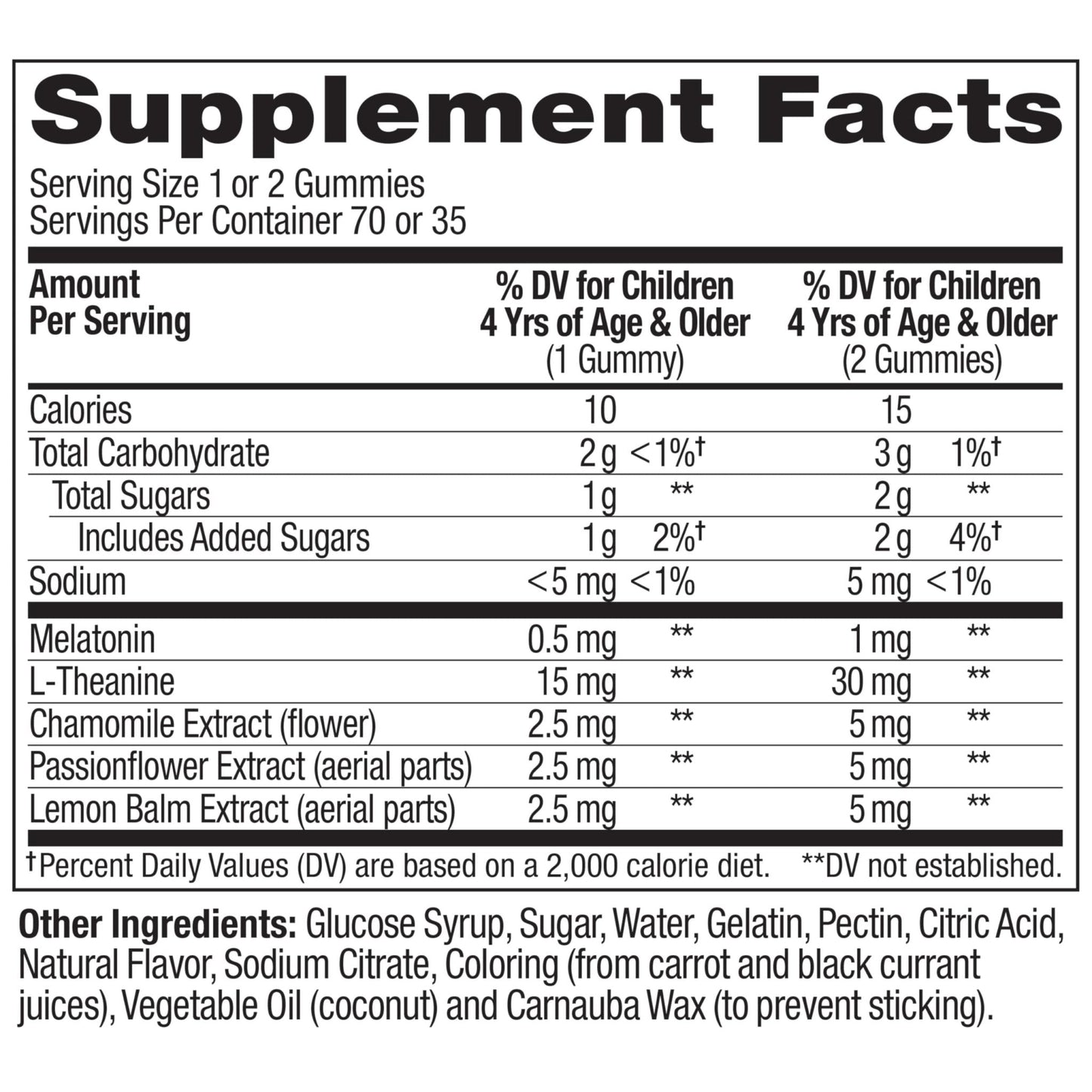 OLLY Kids Sleep Gummies, 0.5mg Melatonin, L Theanine, Chamomile, and Lemon Balm, Raspberry - 70 Count - Maple Wellness Supplements