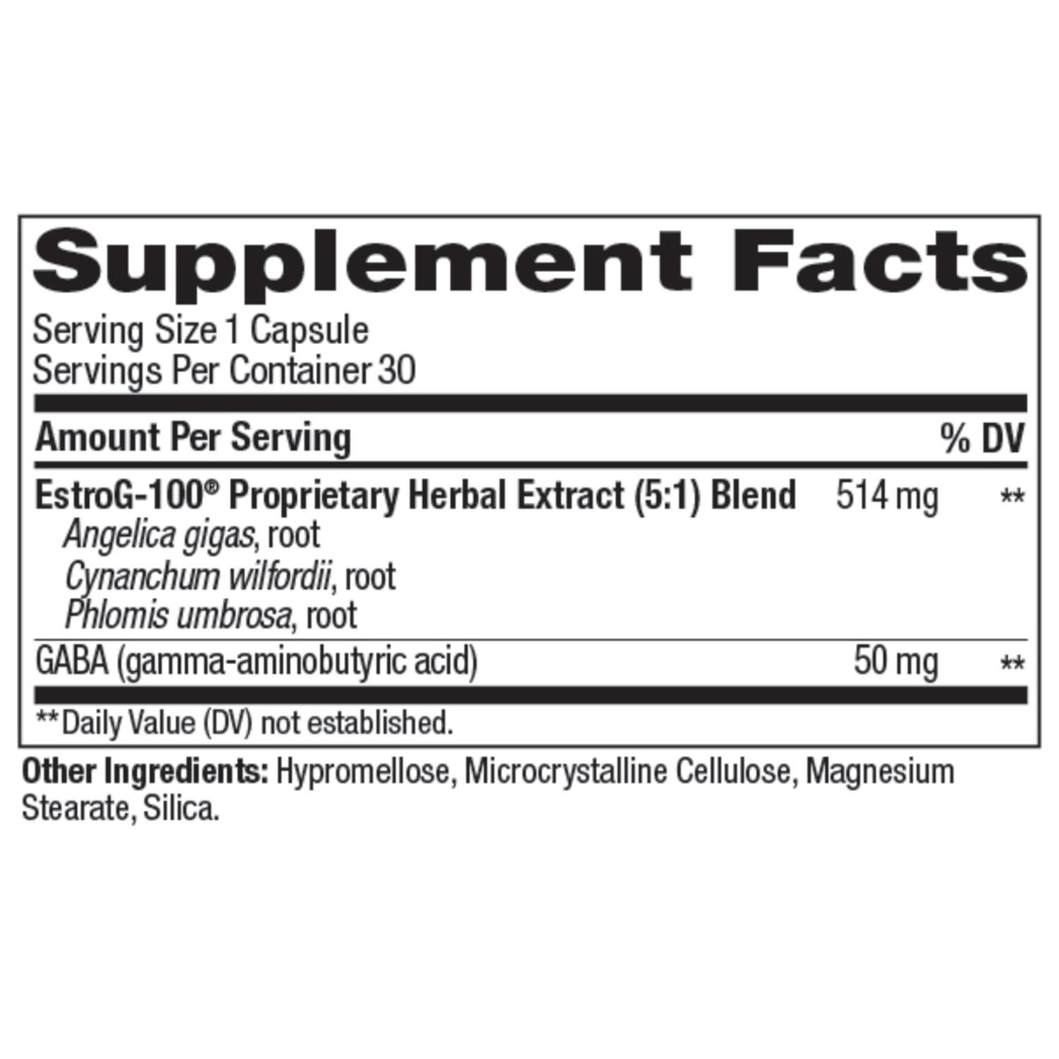OLLY Mellow Menopause Supplements for Women, Supports Hot Flashes, Vaginal Dryness & Occasional Mood Swings,* Estro-G100®, GABA, Vegan Capsules, 1 Month Supply - 30 Count - Maple Wellness Supplements