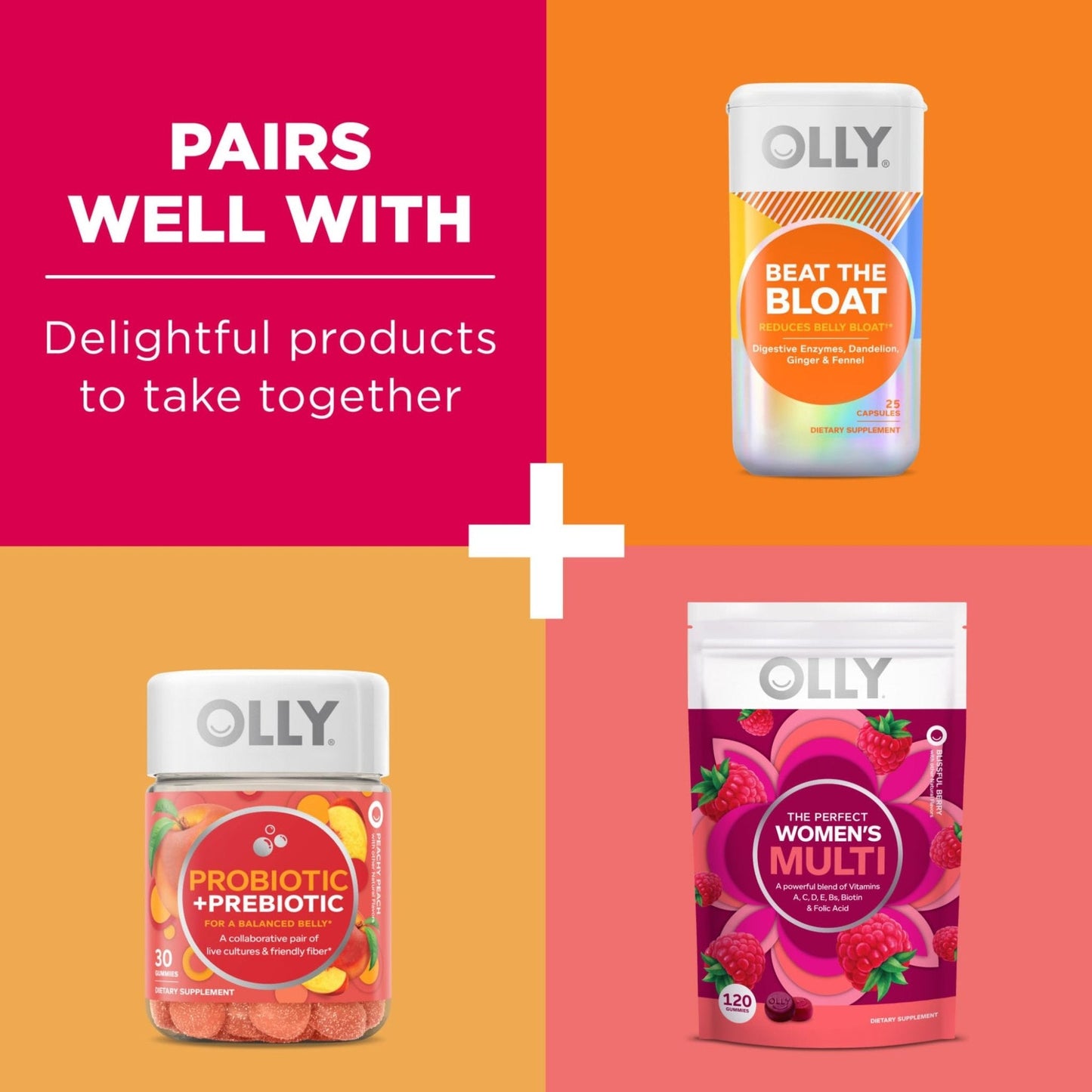 OLLY Metabolism Gummy Rings, Apple Cider Vinegar, Vitamin B12, Chromium, Energy - Maple Wellness Supplements