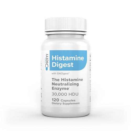 Omne Diem Histamine Digest DAO 30,000 HDU - 120 Caps - Histamine Neutralizing - Maple Wellness Supplements
