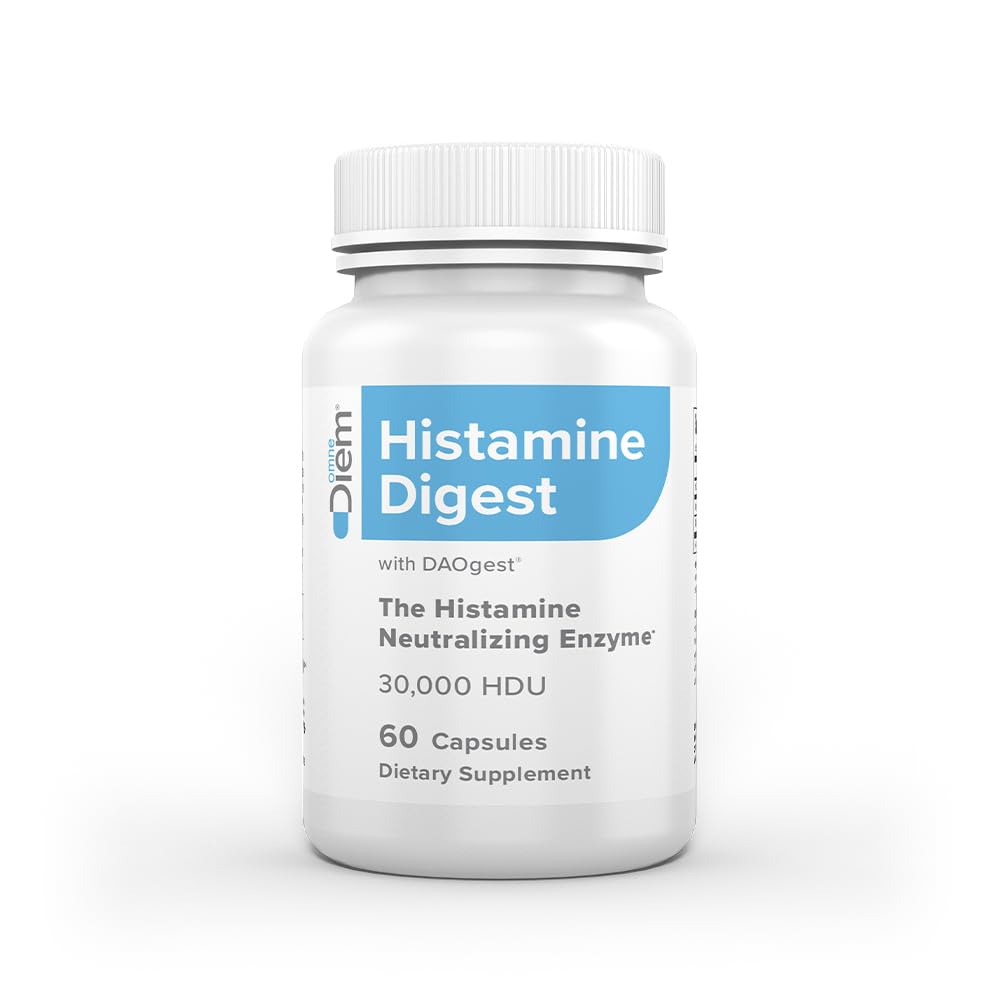 Omne Diem Histamine Digest DAO 30,000 HDU - 60 Caps - Histamine Neutralizing - Maple Wellness Supplements
