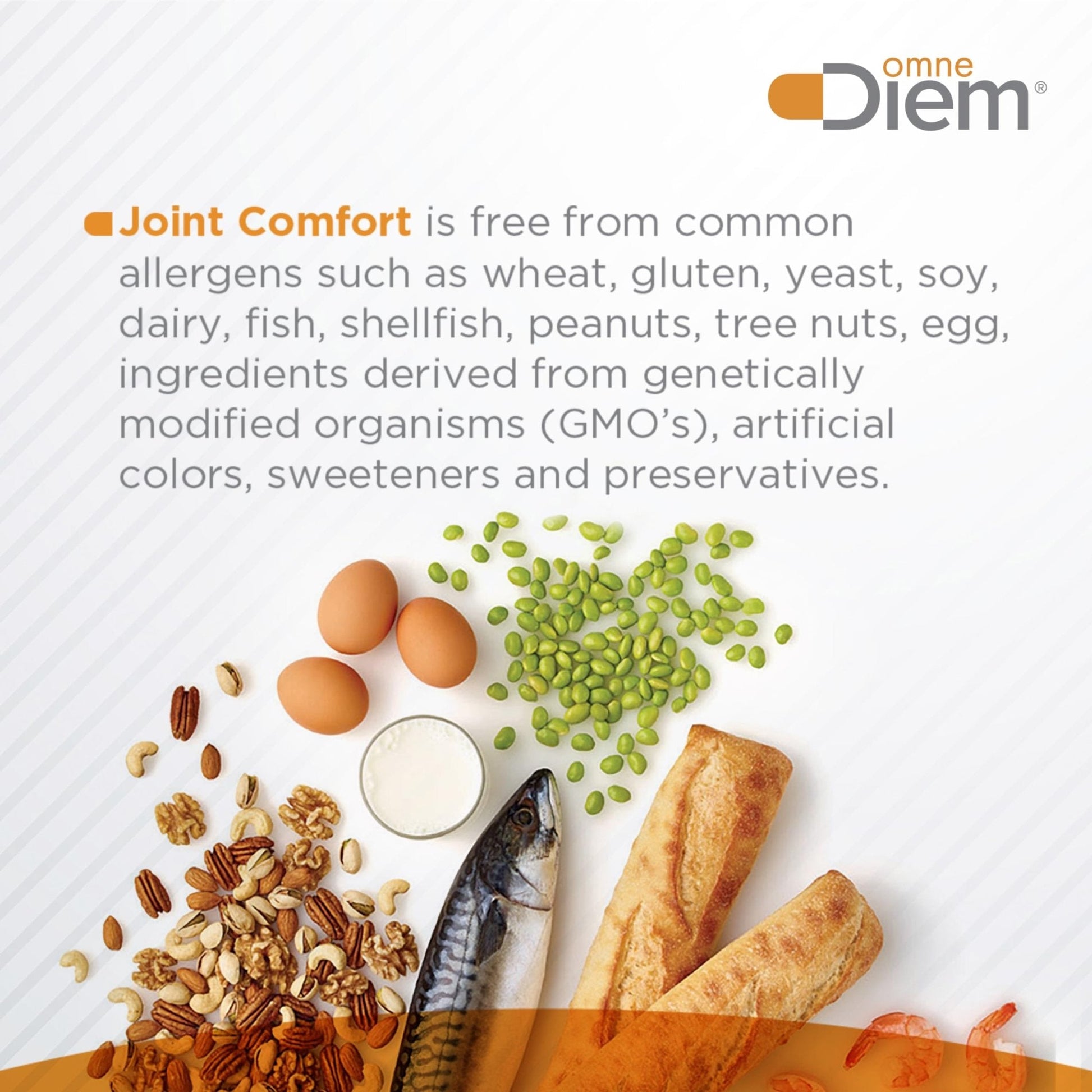 OmneDiem Joint Comfort with ZOARA, 60 Capsules – Dietary Supplement for Comprehensive Joint Care & Comfort - Maple Wellness Supplements