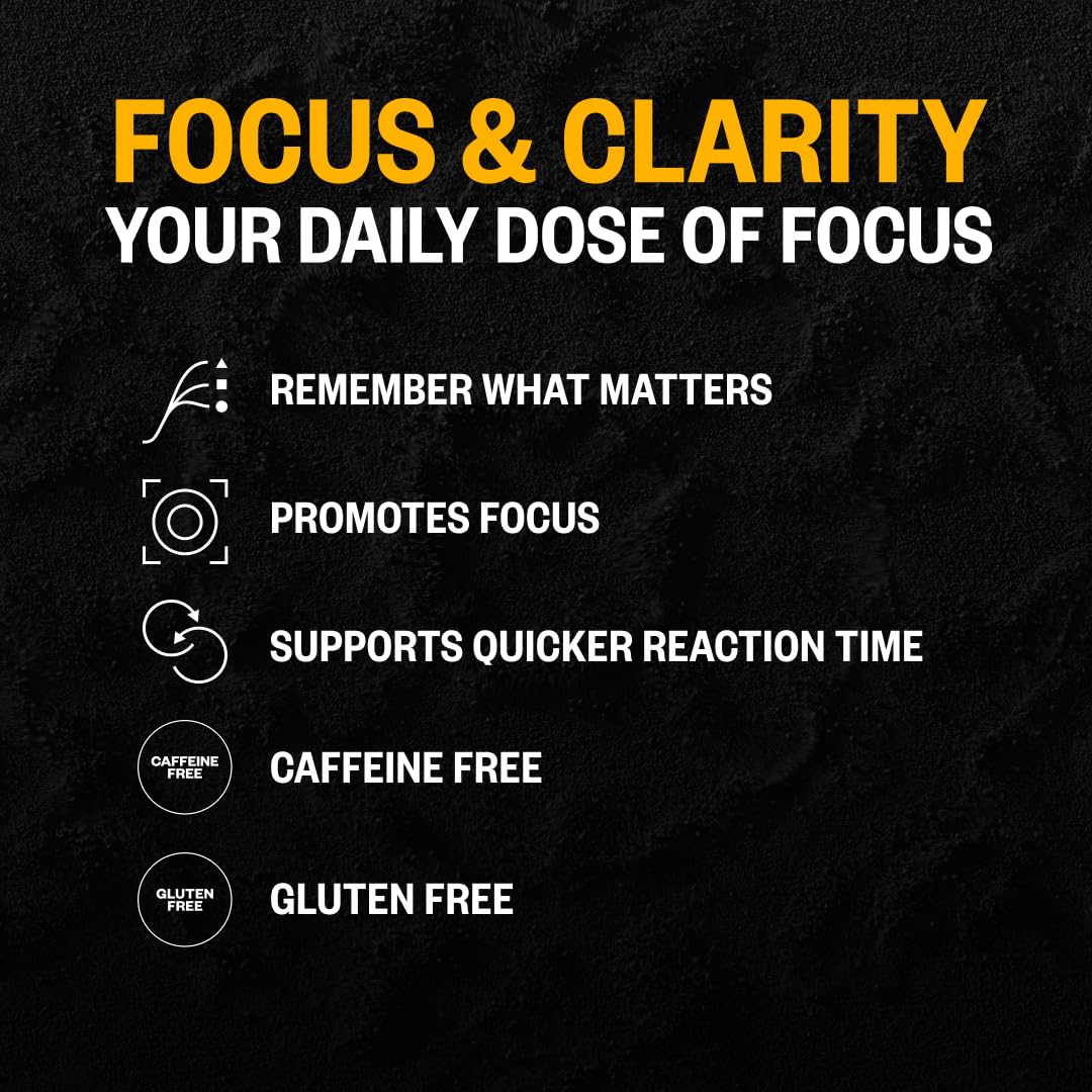 ONNIT Alpha Brain Capsules for Men & Women, IGEN Non-GMO Tested Memory, Focus & Mental Clarity Support with L-Theanine - Maple Wellness Supplements