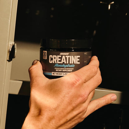 ONNIT Creatine Monohydrate Powder – IGEN™ Non-GMO Tested, 5g Premium Creatine for Muscle Strength, Power & Lean Mass, Supports Brain Health & Cellular Energy, Unflavored, 30 Servings, 5.29 oz 3-Pack - Maple Wellness Supplements