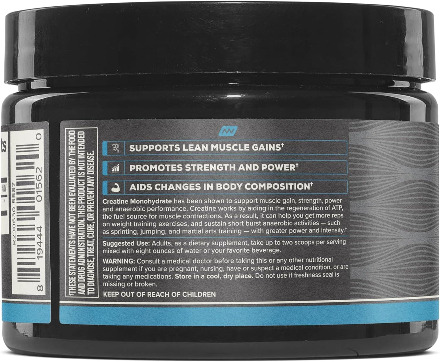 ONNIT Creatine Monohydrate Powder, IGEN(TM) Non-GMO Tested 5g Premium Creatine for Muscle Strength, Power and Lean Mass, Supports Brain Health - Maple Wellness Supplements