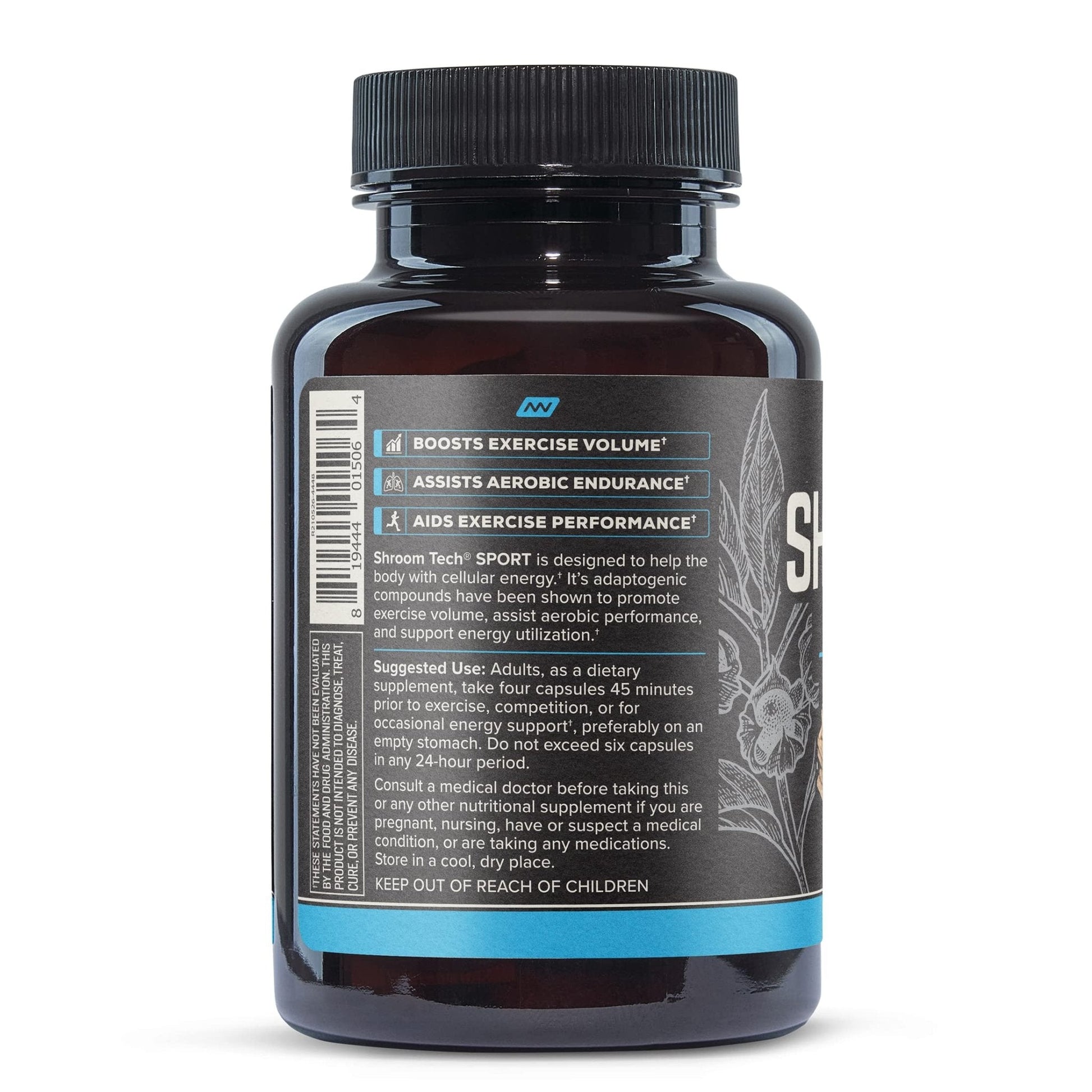 Onnit Shroom Tech SPORT: Clinically Studied Preworkout Supplement with Cordyceps - Maple Wellness Supplements