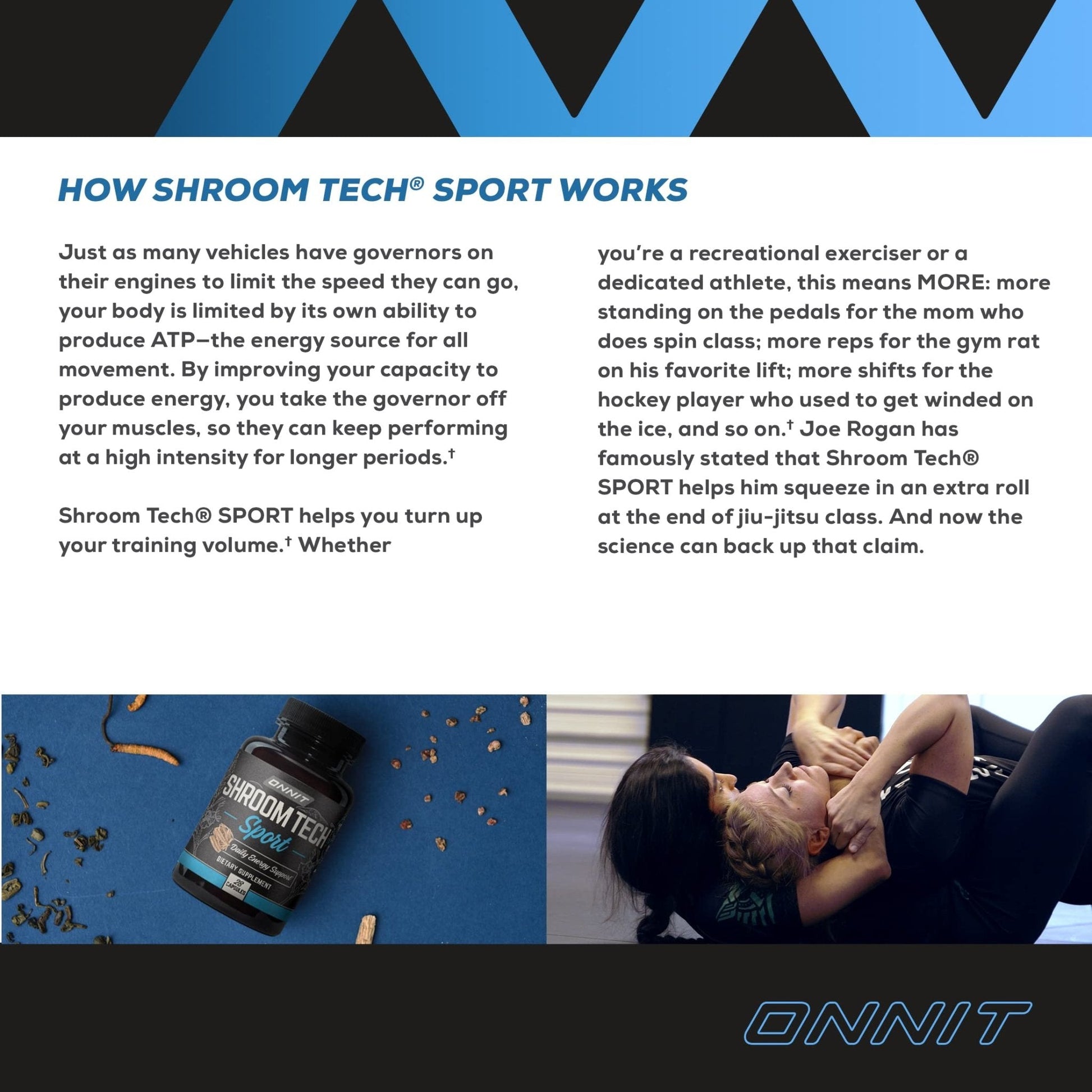 Onnit Shroom Tech SPORT: Clinically Studied Preworkout Supplement with Cordyceps - Maple Wellness Supplements