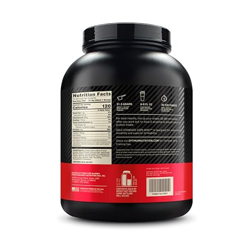 Optimum Nutrition Gold Standard 100% Whey Protein Powder, Rocky Road, 5 Pound - Maple Wellness Supplements