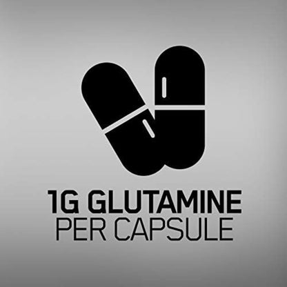 Optimum Nutrition L-Glutamine Muscle Recovery Capsules, 1000mg, 240 Count (Package May Vary) - Maple Wellness Supplements