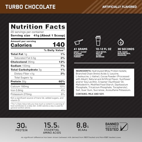 Optimum Nutrition Platinum Hydrowhey Protein Powder, 100% Hydrolyzed Whey Protein - Maple Wellness Supplements