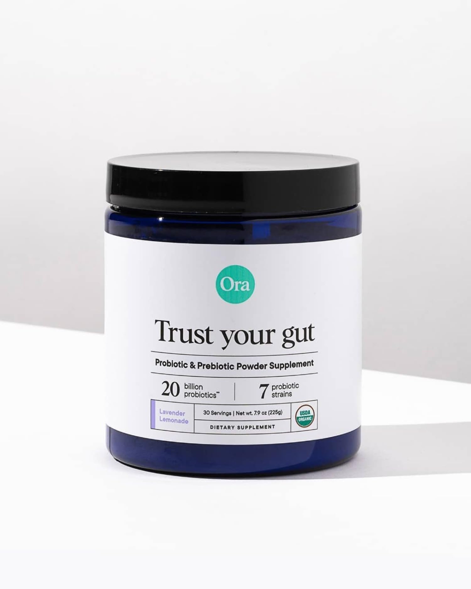 Ora Organic Prebiotic and Probiotic Powder Supplement - 20 Billion Probiotics, 7 Strains for Best Prebiotic Powder, Non-GMO, Probiotics for Women, Men & Kids - Maple Wellness Supplements