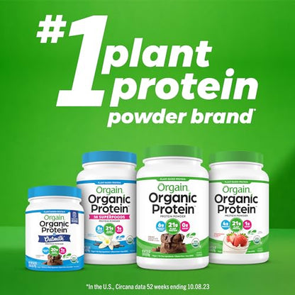 Orgain Organic Sport Vegan Protein Powder, Vanilla - 30g Plant Based Protein, For Pre-Work - Maple Wellness Supplements