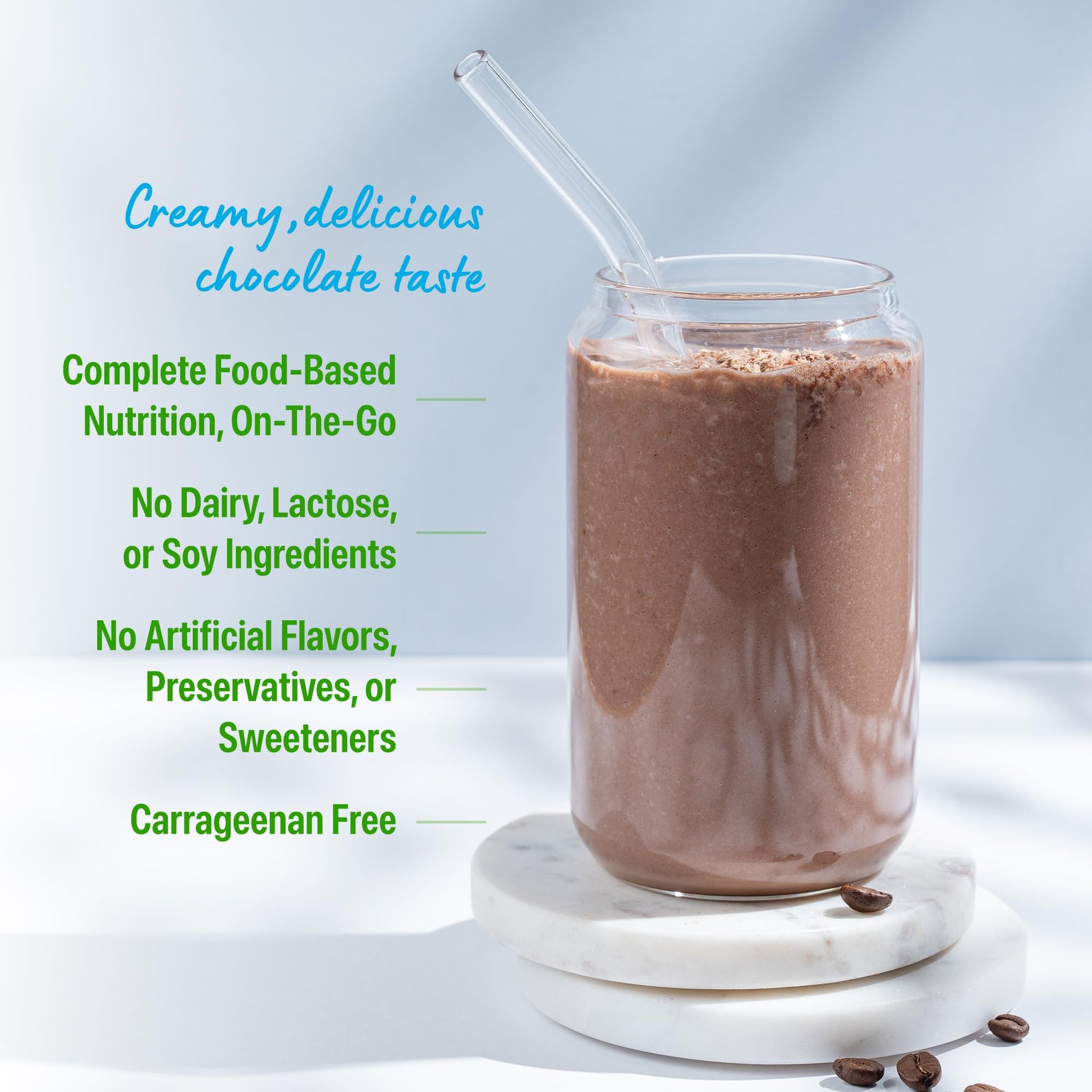 Orgain Organic Vegan Meal Replacement Protein Powder, Creamy Chocolate Fudge - 20g Plant Based Protein, Gluten Free, Dairy Free, Lactose Free, Soy Free, No Sugar Added, - Maple Wellness Supplements