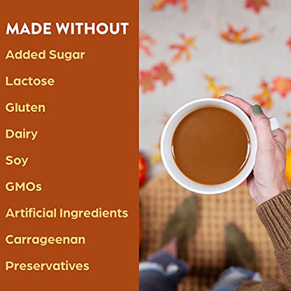 Orgain Organic Vegan Protein Powder, Pumpkin Spice - 21g of Plant Based Protein - Maple Wellness Supplements