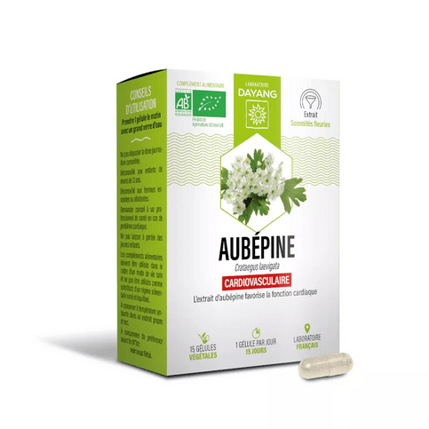 Organic hawthorn capsules - DAYANG - Maple Wellness Supplements