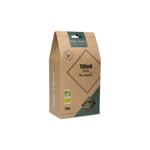 Organic linden NAT&FORM TISANES - Maple Wellness Supplements
