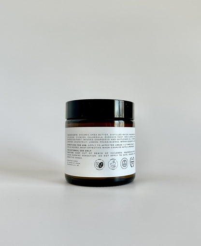 Organic Lymphatic Massage Cream with Magnesium – Natural Topical Cream | Stimulate Lymph Fluid | Family Owned, Made in USA - Maple Wellness Supplements