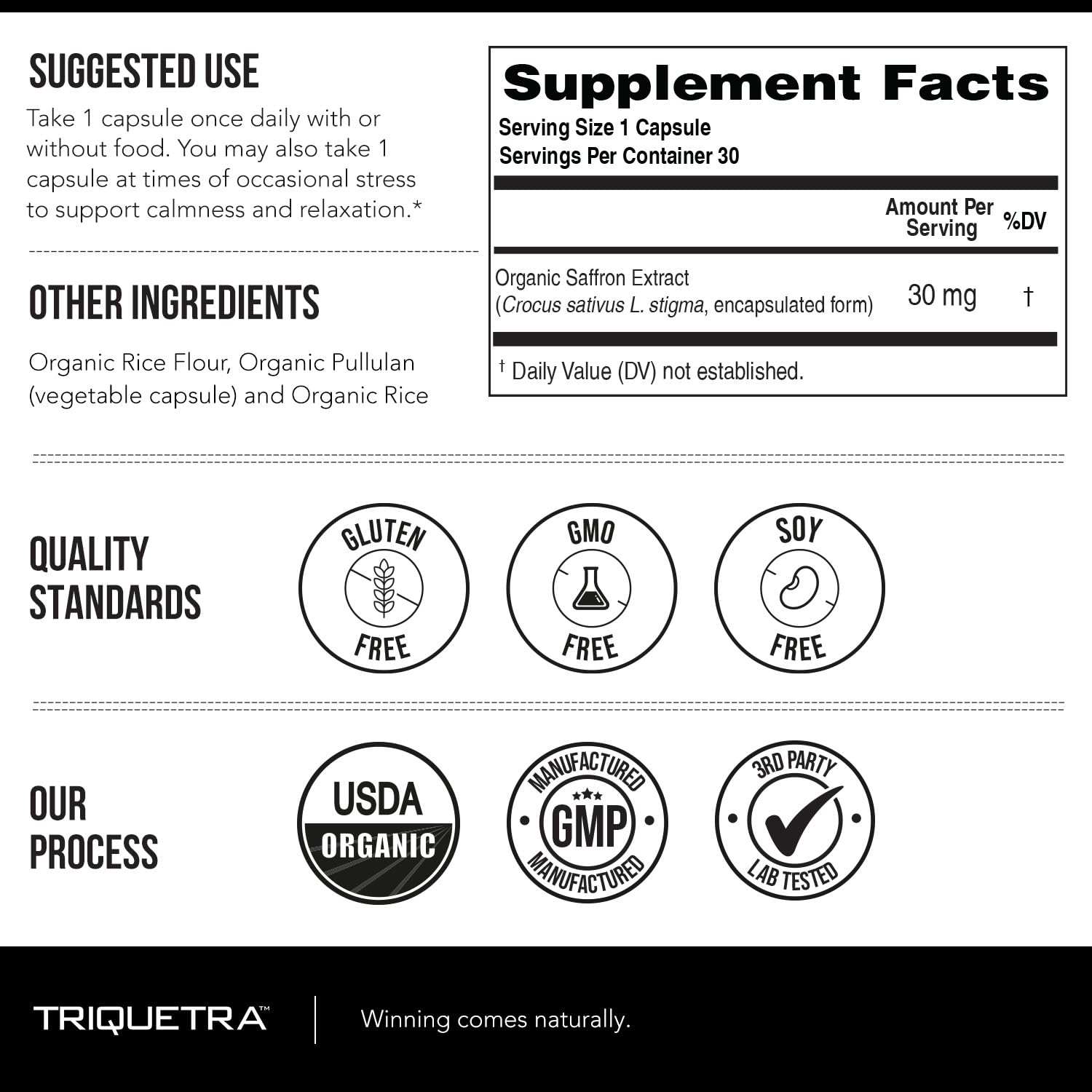 Organic Saffron Extract: Optimized Extract with Safromotivines, Safranal, and Crocins – Clinically Studied | Premium Persian Sargol Quality | Supports Mood, - Maple Wellness Supplements