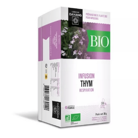 Organic thyme - breathe - infusion in sachets DAYANG - Maple Wellness Supplements