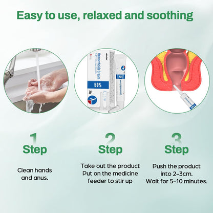 ortamiz Hemorrhoid Cream, Fissure Ointment Body Care Cream Helps to Relieve Pain&Reduce Burning for Men and Women (1pcs) - Maple Wellness Supplements
