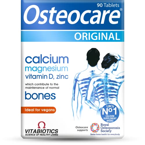 Osteocare Original by Vitabiotics. Bone Health formula with Calcium, Magnesium, Vitamin D - Maple Wellness Supplements