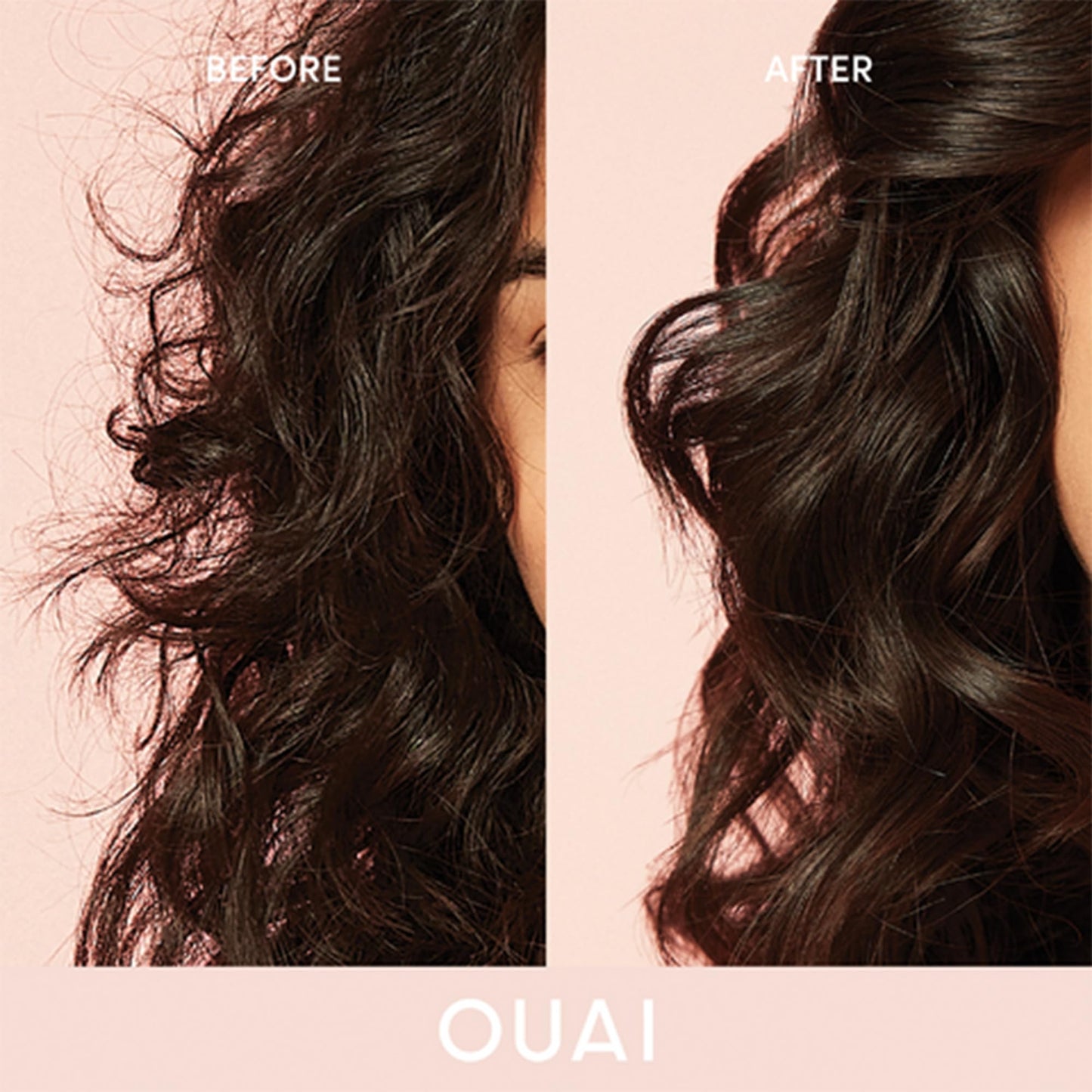 OUAI Anti Frizz Cream - Moisturizing Hair Cream with Frizz Control & Heat Protection - Provides Lasting Hydration with Jackfruit & Beetroot Extract - Paraben, Phthalate & Sulfate Free (6 oz) - Maple Wellness Supplements