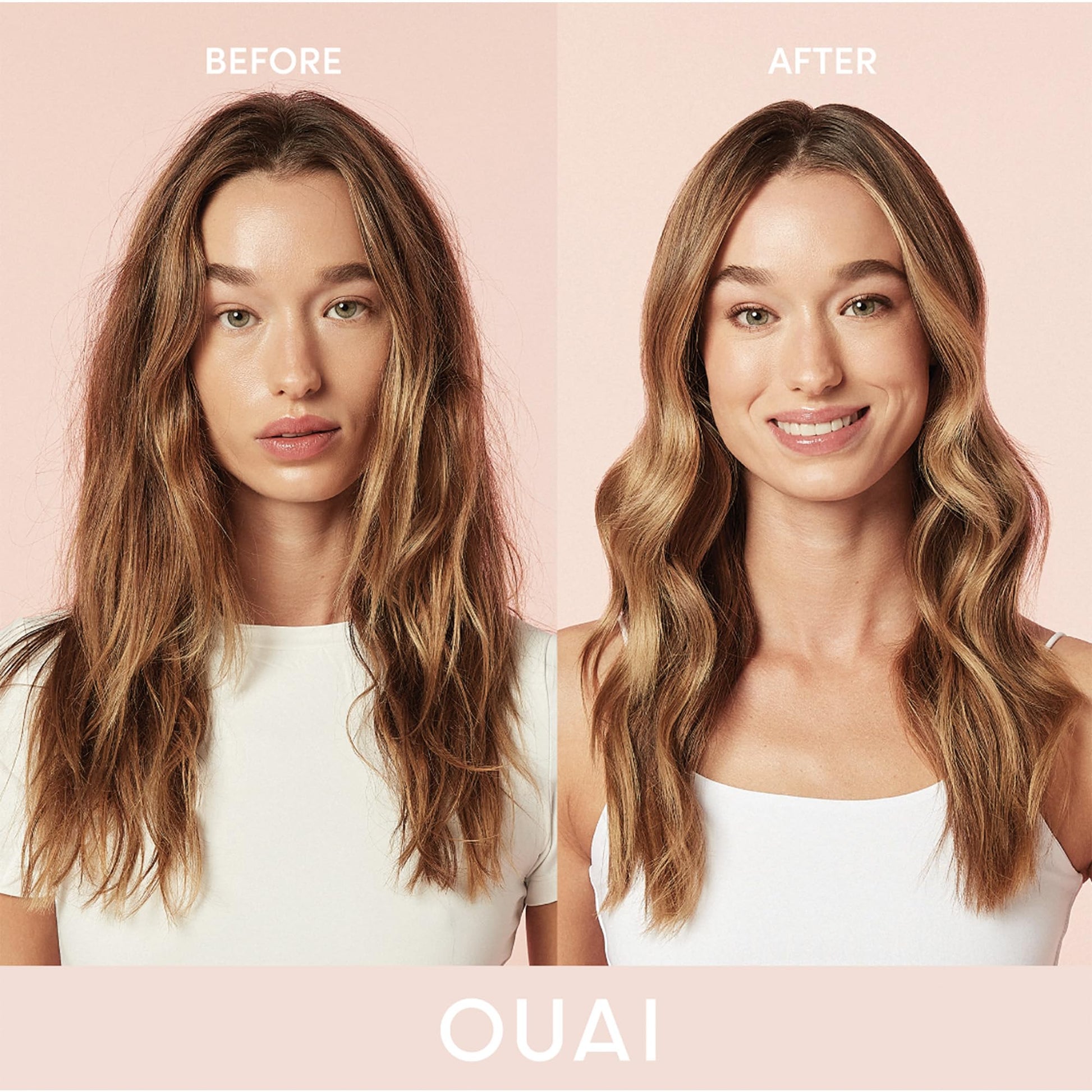 OUAI Anti Frizz Cream - Moisturizing Hair Cream with Frizz Control & Heat Protection - Provides Lasting Hydration with Jackfruit & Beetroot Extract - Paraben, Phthalate & Sulfate Free (6 oz) - Maple Wellness Supplements