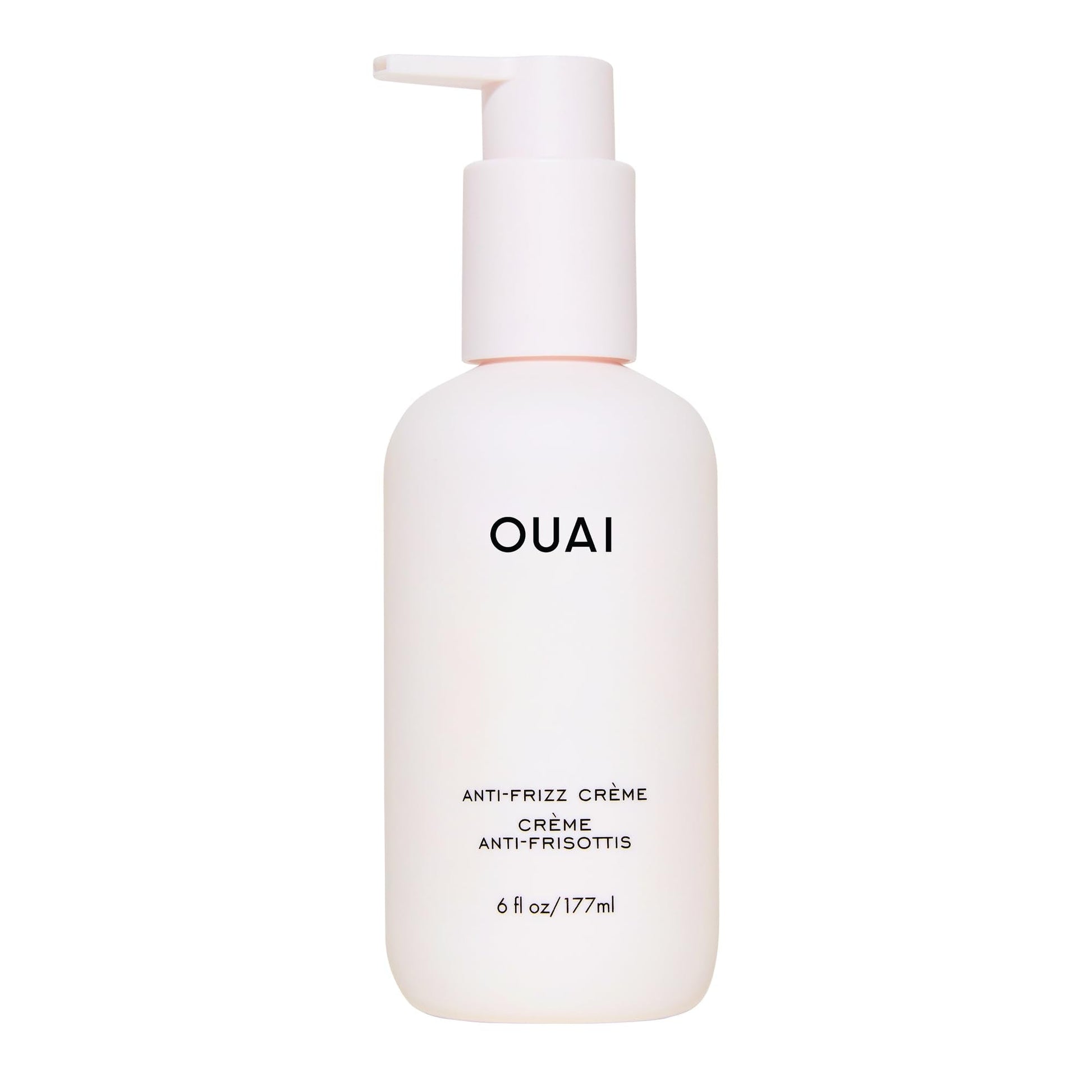 OUAI Anti Frizz Cream - Moisturizing Hair Cream with Frizz Control & Heat Protection - Provides Lasting Hydration with Jackfruit & Beetroot Extract - Paraben, Phthalate & Sulfate Free (6 oz) - Maple Wellness Supplements