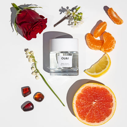 OUAI Dean Street Eau de Parfum - Elegant Womens Perfume for Everyday Wear - Fresh Floral Scent with Notes of Citrus, Apricot, Magnolia and Delicate Hints of Rose and Musk (1.7 Oz) - Maple Wellness Supplements