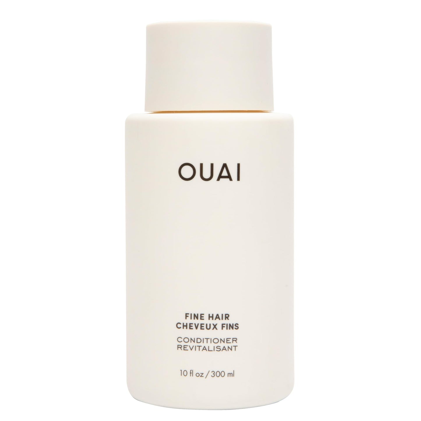 OUAI Fine Hair Conditioner - Volumizing Conditioner for Fine Hair Made with Keratin, Biotin and Chia Seed Oil - Adds Softness, Bounce and Volume - Free from Parabens, Sulfates, and Phthalates (10 Oz) - Maple Wellness Supplements