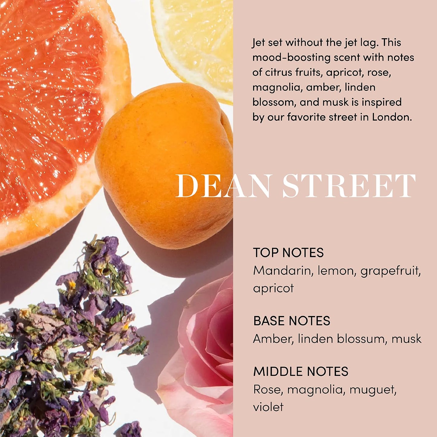 OUAI Hand Wash, Dean Street - Liquid Hand Soap with Jojoba, Avocado, & Rose Hip Oil for Replenished Skin - Gentle Exfoliating Kitchen & Bathroom Soap (16 Fl Oz) - Maple Wellness Supplements