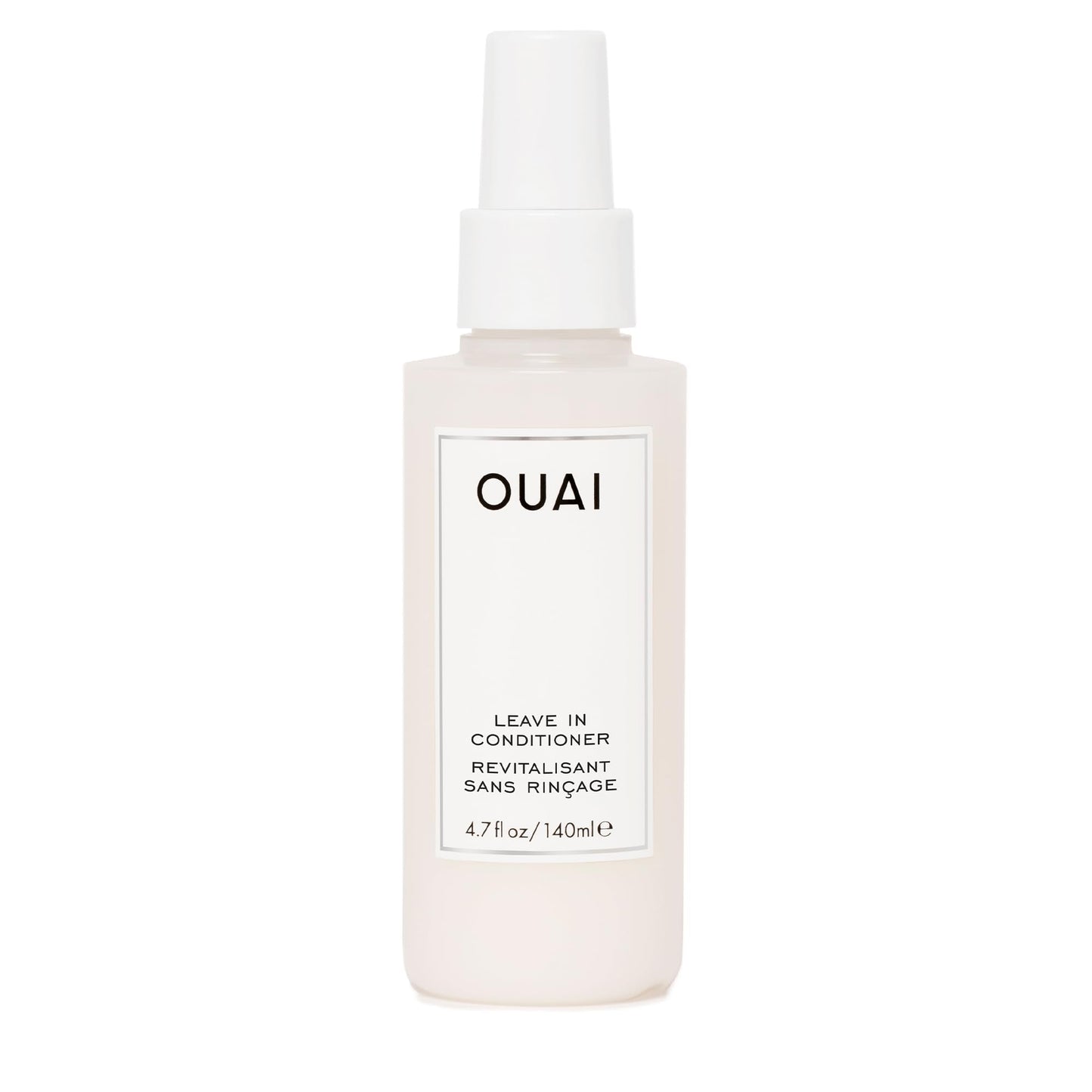 OUAI Leave In Conditioner & Heat Protectant for Hair - Prep Hair for Styling or Use as Detangling Spray to Fight Frizz & Flyaways - No Parabens, Sulfates or Phthalates (4.7 oz) - Maple Wellness Supplements