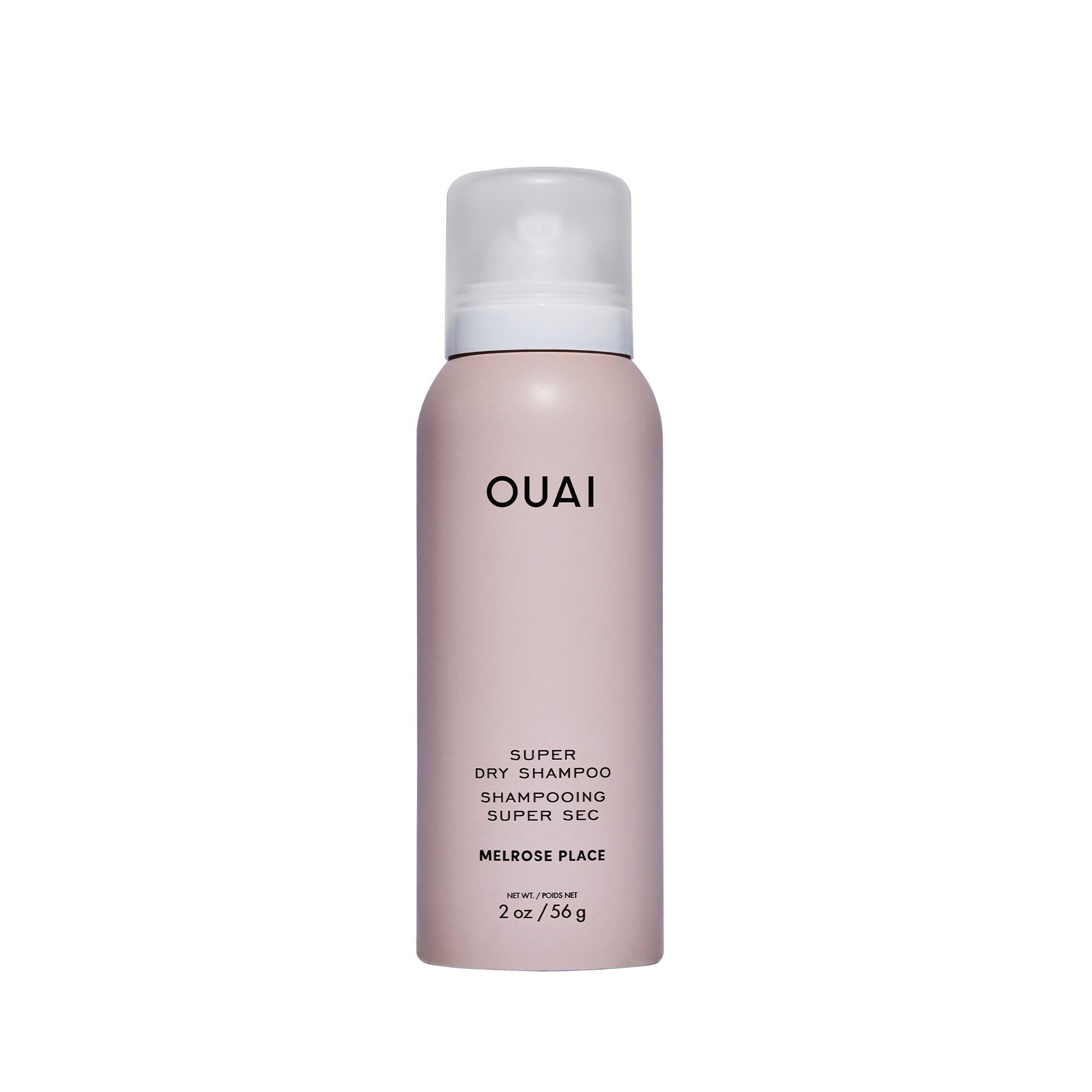 OUAI Super Travel Size Dry Shampoo - Volumizing Dry Shampoo - Absorbs Oil, Dirt & Sweat - Blends Seamlessly into Hair with Zero Residue & Enriched with a Long-Lasting Scent - Melrose Place (2 oz) - Maple Wellness Supplements