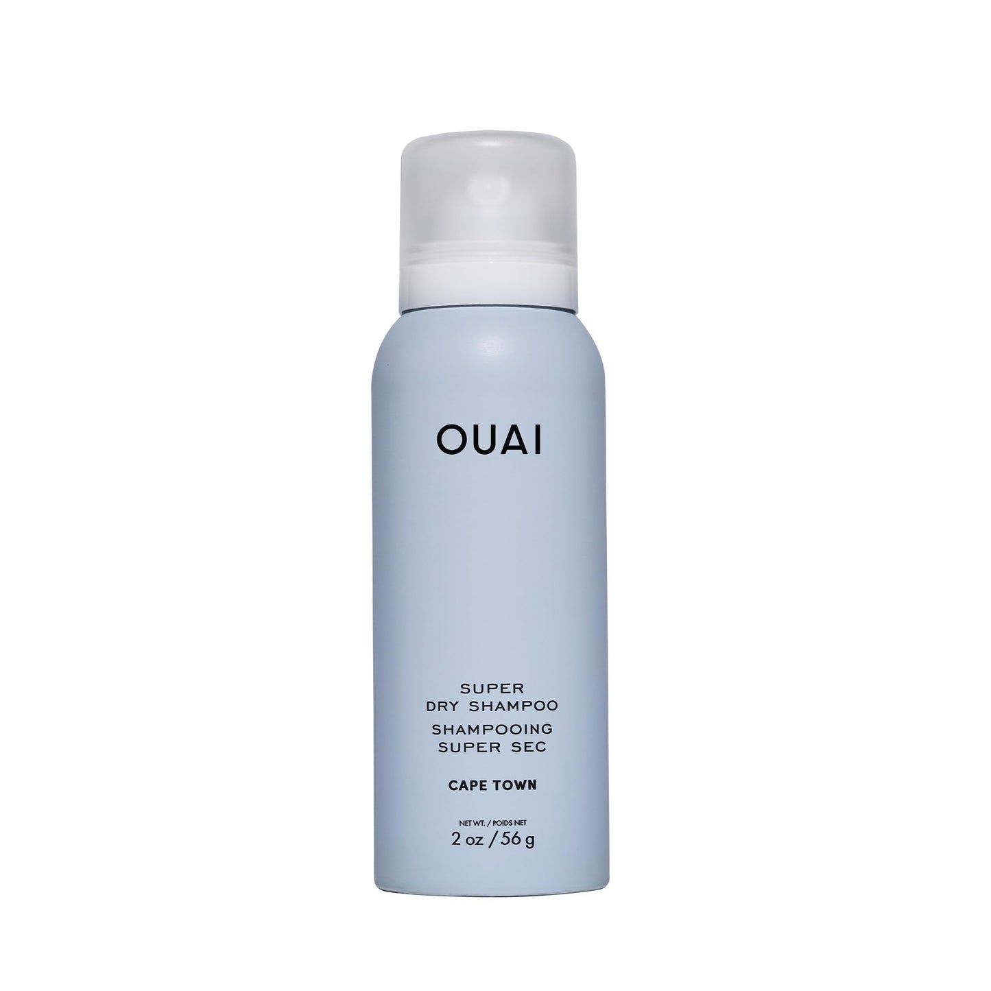 OUAI Super Travel Size Dry Shampoo - Volumizing Dry Shampoo - Absorbs Oil, Dirt & Sweat - Blends Seamlessly into Hair with Zero Residue & Enriched with a Long-Lasting Scent - Cape Town (2 oz) - Maple Wellness Supplements
